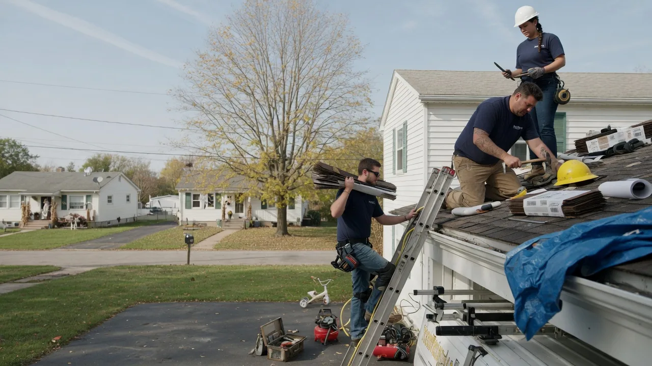 Local Roofing Contractors in Mahomet, IL near me